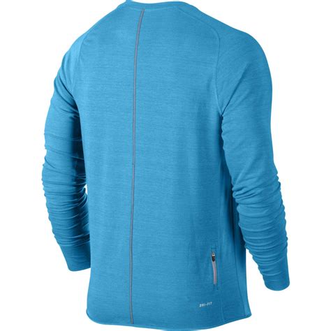 nike laufshirt hell blau herren